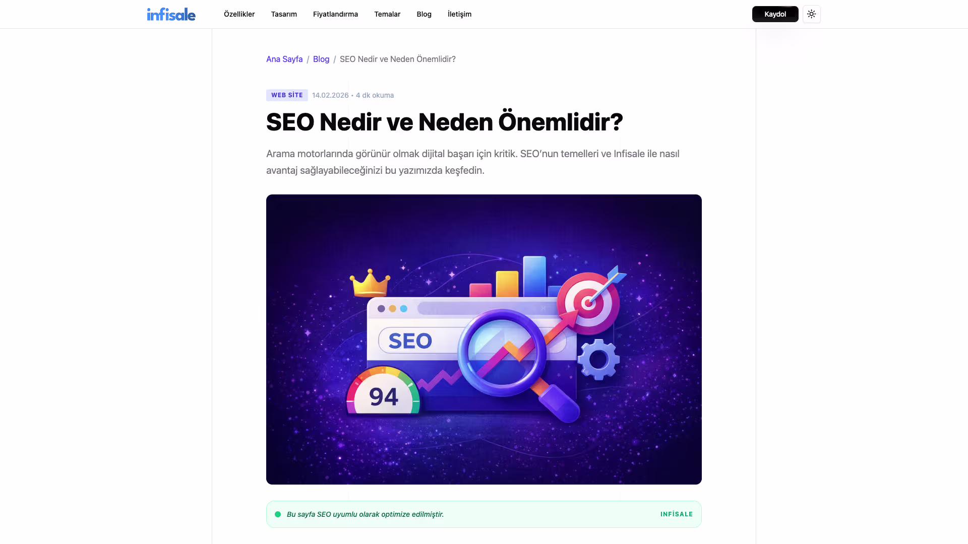 Blog Ekran Görüntüsü